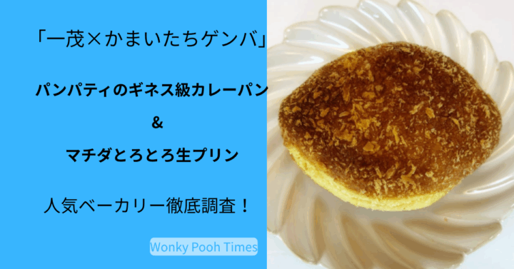 【一茂×かまいたちゲンバ】 「パンパティ」のギネス級のカレーパンと「サニーベッカリー」のマチダとろとろ生プリンを紹介！
